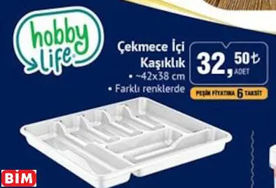 HOBBY LİFE ÇEKMECE İÇİ KAŞIKLIK HOBBY LİFE ÇEKMECE İÇİ KAŞIKLIK